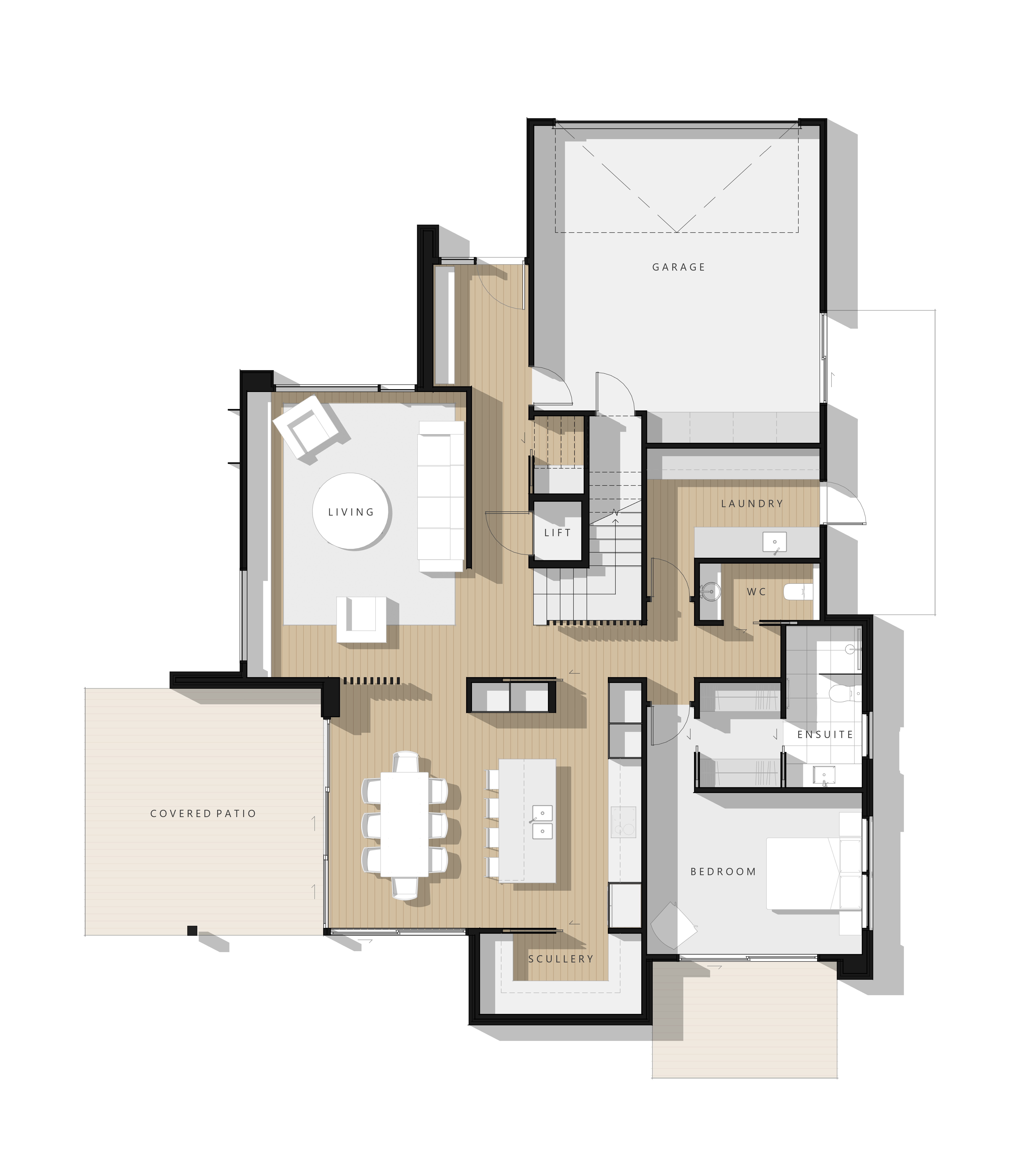 St Heliers Residence, St Heliers, Auckland — floor plan 2